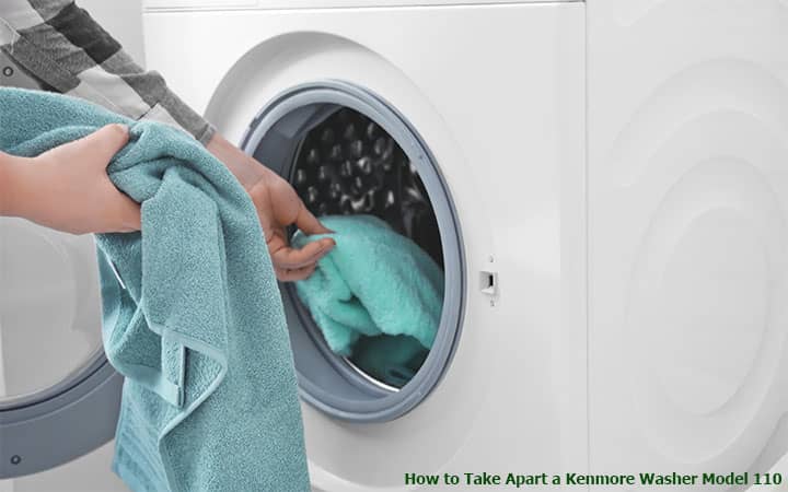 How to Take Apart a Kenmore Washer Model 110