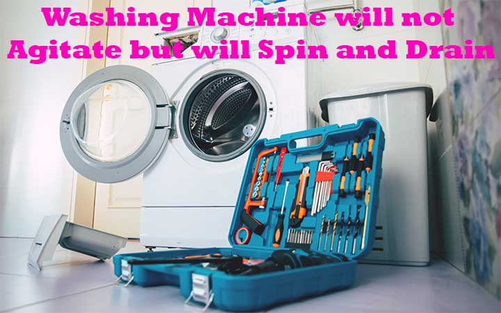 Washing Machine will not Agitate but will Spin and Drain